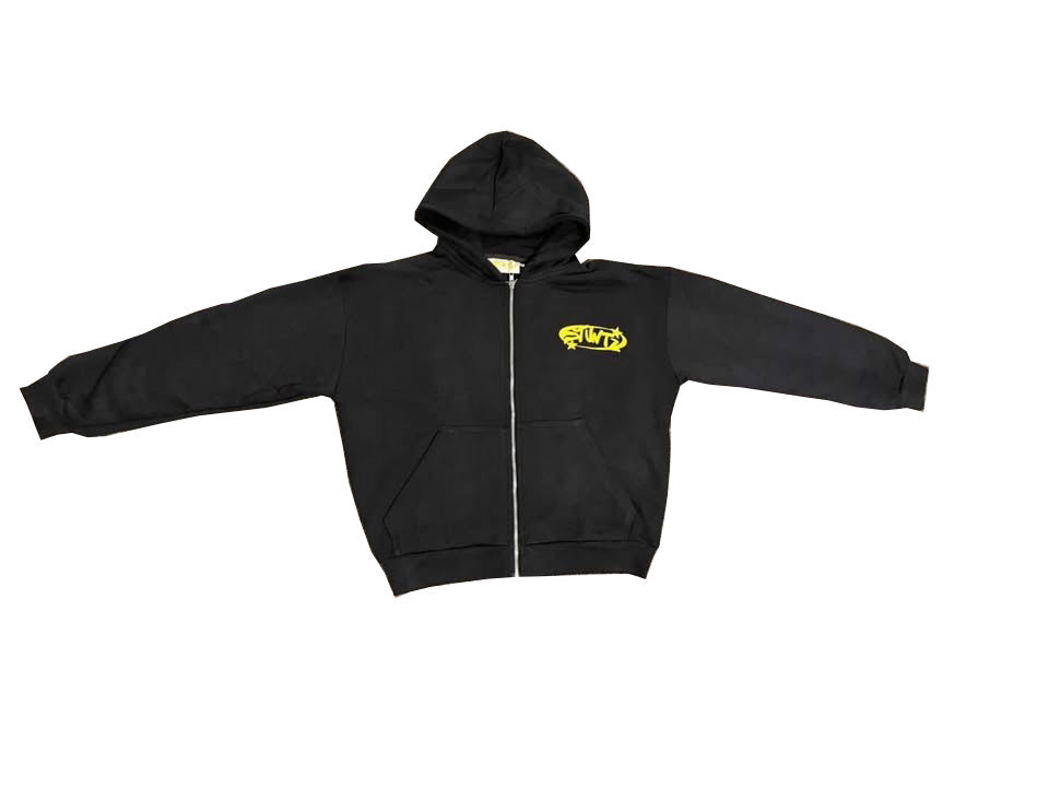Stntz Black Hoodie.