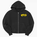 STNTZ black hoodie.