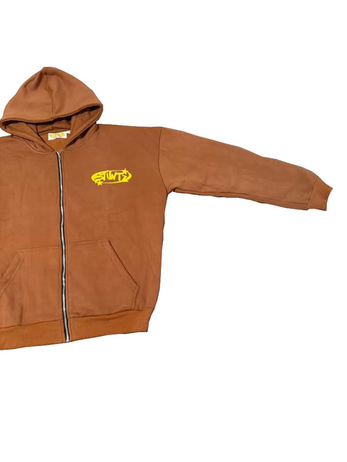 Stntz Brown Hoodie.
